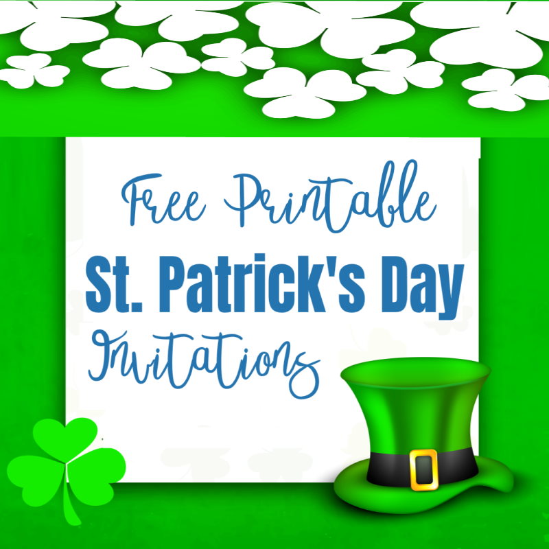 Printable Templates For St Patrick S Day