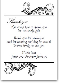 Anniversary Thank You Cards