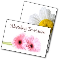 Free Printable Daisy Wedding Invitations - free printable invite cards