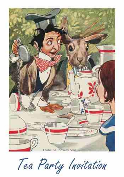 Alice in Wonderland Tea Party Invitation – CallaChic
