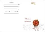 free printable christmas invitations PDF Thumbnail